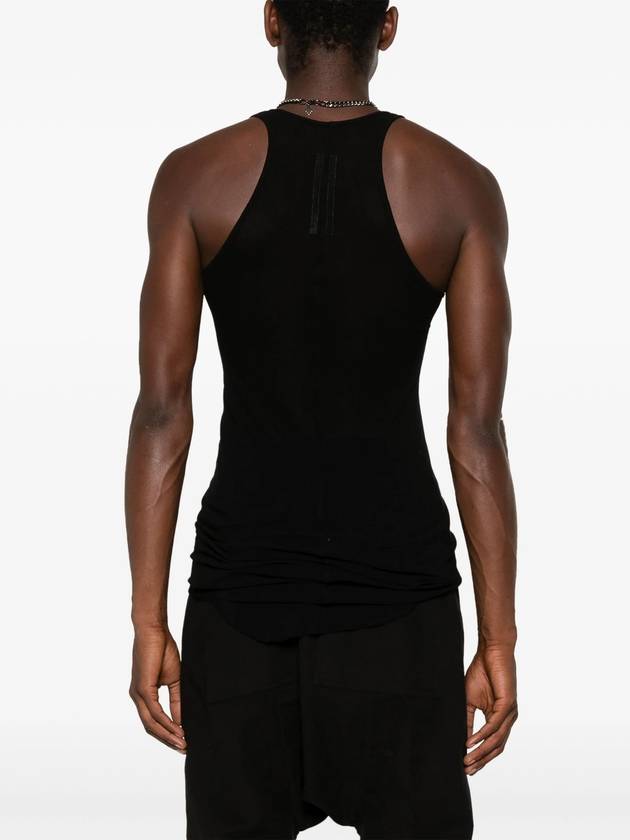 basic fine-ribbed tank top - RICK OWENS - BALAAN 4