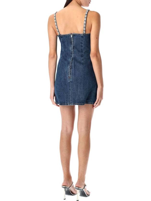 DENIM MINI DRESS - SELF PORTRAIT - BALAAN 2