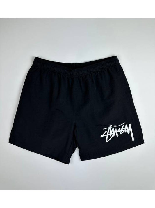 Big Stock Water Shorts Black - STUSSY - BALAAN 2