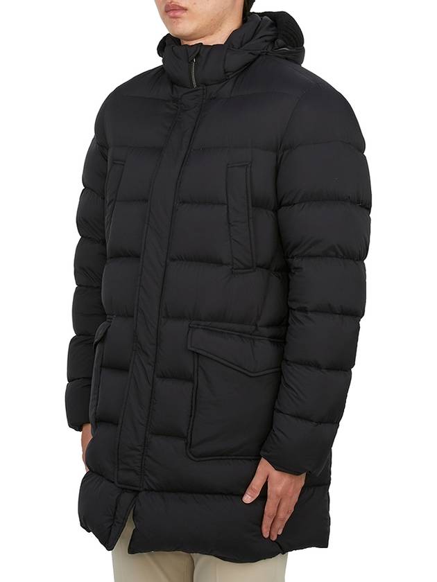 Hooded Down Padding Black - HERNO - BALAAN 4