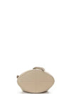 Logo Leather Mini Bucket Bag Beige - BURBERRY - BALAAN 5