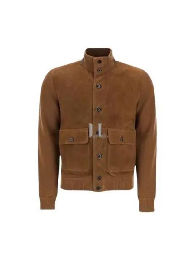 Suede Jacket Brown - TOM FORD - BALAAN 2