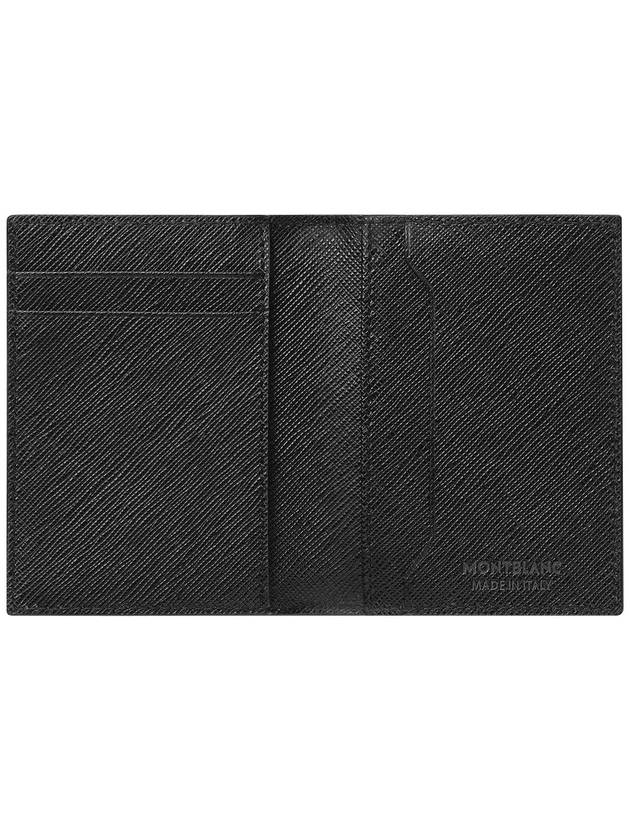 Sartorial 4CC Bifold Leather Card Wallet Black - MONTBLANC - BALAAN 4