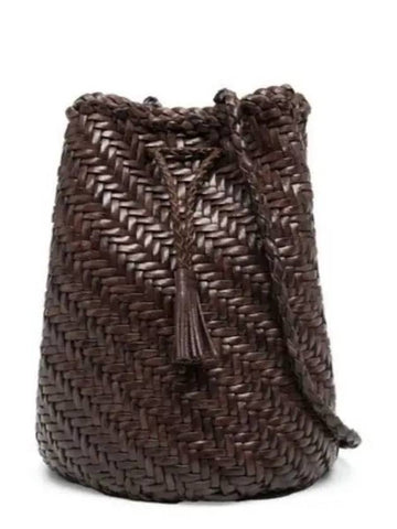 Pom Double Jump Women s Bucket Bag 8838 DK BROWN - DRAGON DIFFUSION - BALAAN 1