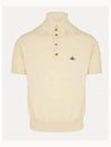 Alex Polo Knit Top Ivory - VIVIENNE WESTWOOD - BALAAN 2