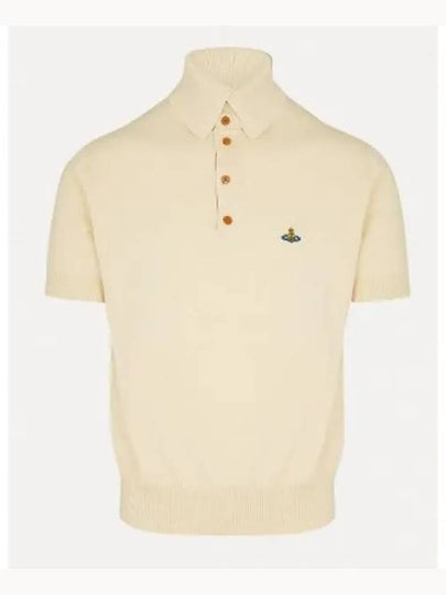 Alex Polo Knit Top Ivory - VIVIENNE WESTWOOD - BALAAN 2