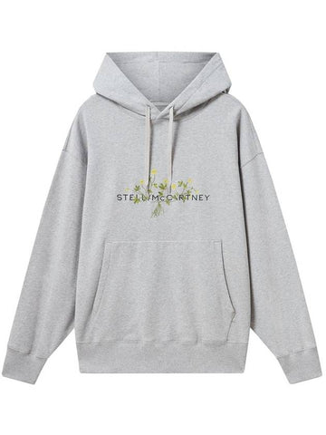 Stella McCartney Floral Embroidery Hoodies Clothing - STELLA MCCARTNEY - BALAAN 1