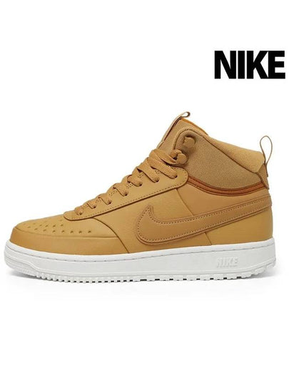 Court Vision Winter High Top Sneakers Gold - NIKE - BALAAN 2