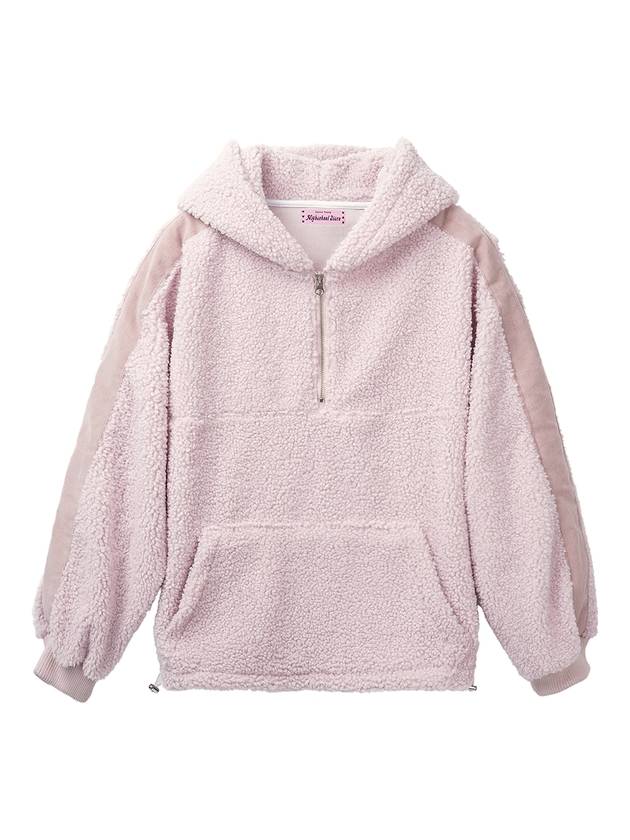 Fleece Hoodie Light Pink - HIGH SCHOOL DISCO - BALAAN 1