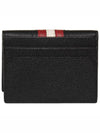 Talder Leather Card Wallet Black - BALLY - BALAAN 3