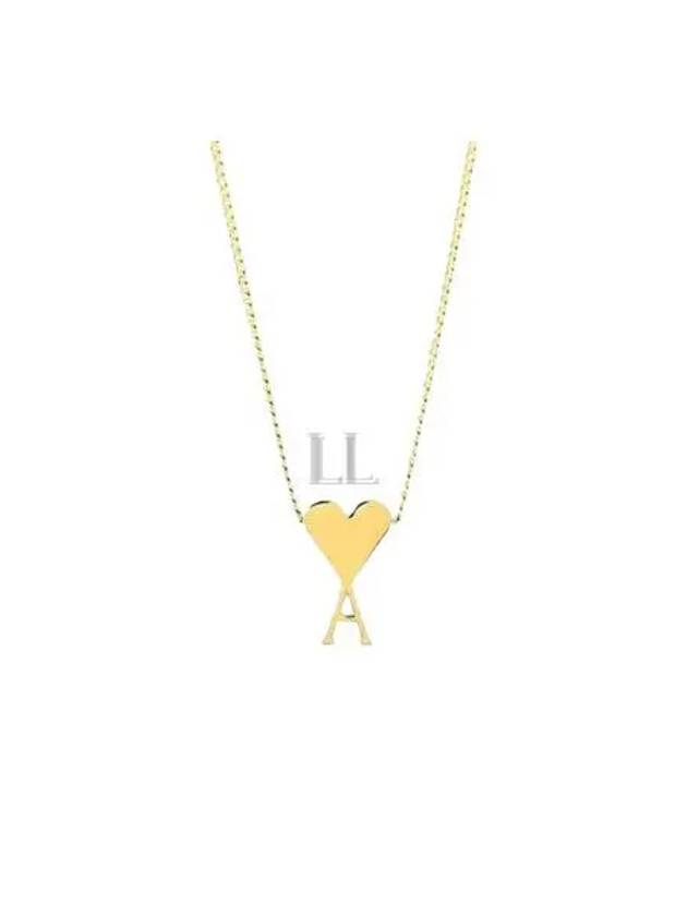 De Coeur Pendant Necklace Gold - AMI - BALAAN 2