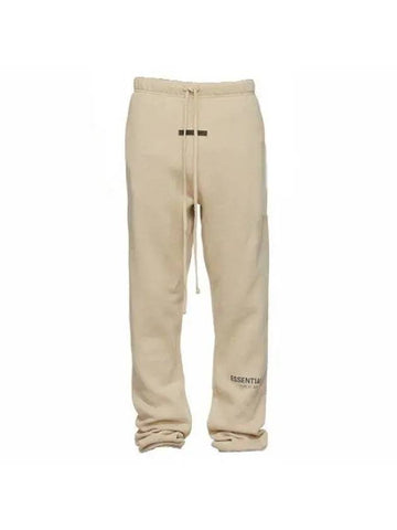 Logo Patch Track Pants Beige - FEAR OF GOD - BALAAN 1