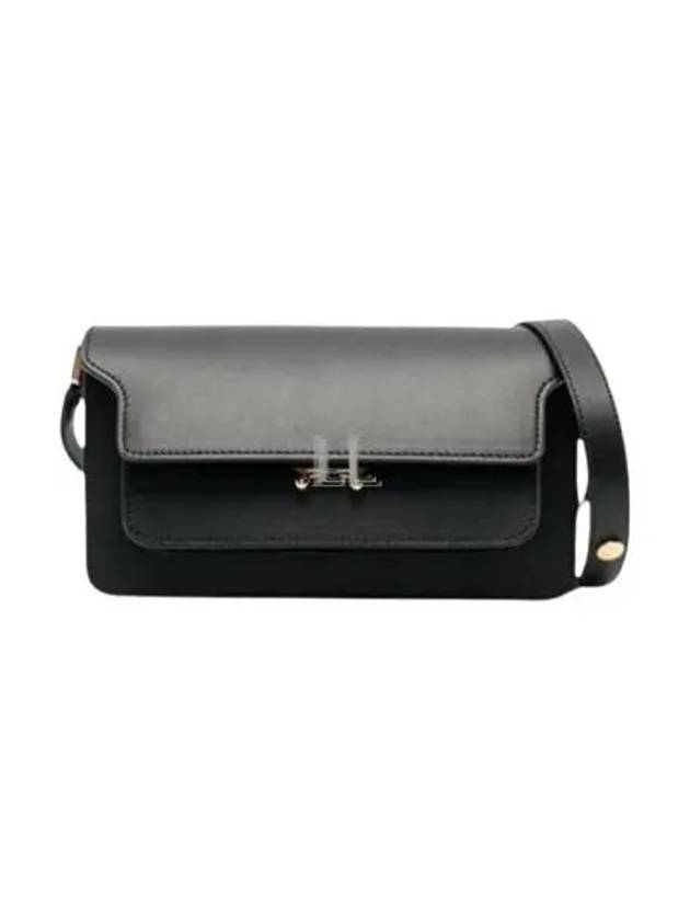 Trunk Soft East West Shoulder Bag Black - MARNI - BALAAN 2