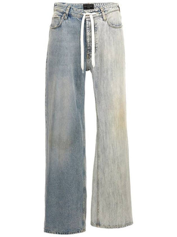 Balenciaga 'Fifty-Fifty' Jeans - BALENCIAGA - BALAAN 1