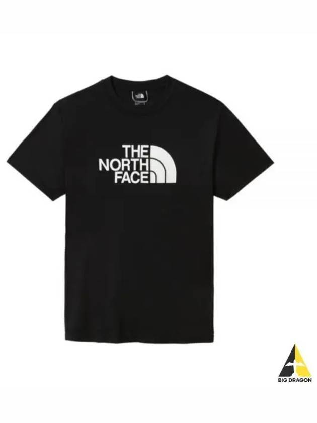 Men's Reaxion Easy Cotton Short Sleeve T-Shirt Black - THE NORTH FACE - BALAAN 2