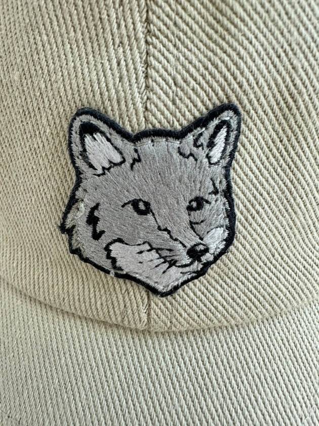 Ball Cap MM06104WW0096 Beige ONE SIZE - MAISON KITSUNE - BALAAN 3