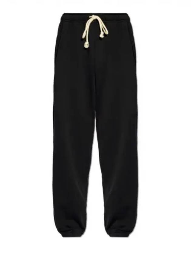 Face Logo Applique Track Pants Black - ACNE STUDIOS - BALAAN 2