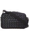 Classic Intrecciato Small Camera Cross Bag Black - BOTTEGA VENETA - BALAAN 2