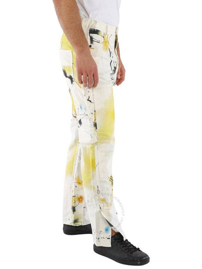 Off-White Multicolor Futura Abstract Carpenter Trousers, Brand Size 32 - OFF WHITE - BALAAN 2