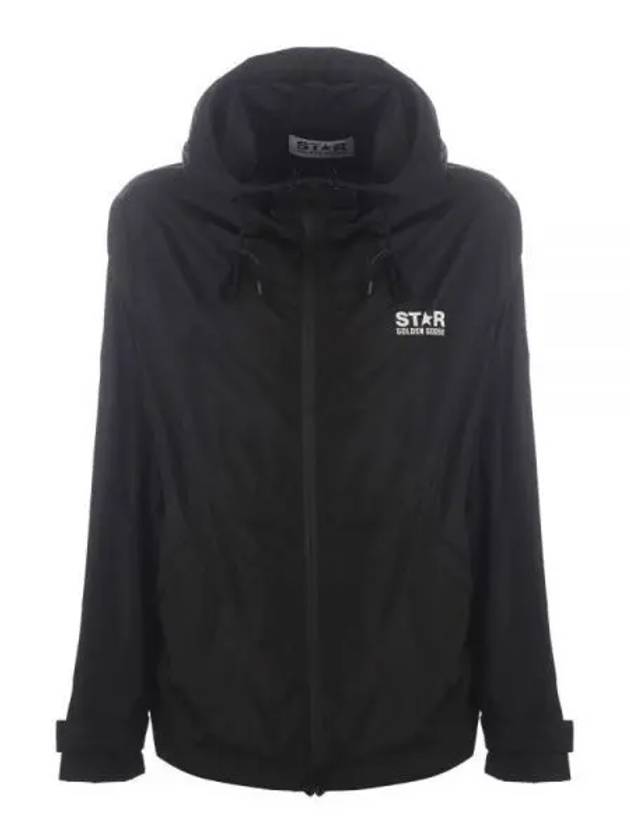 Daris Technical Hooded Jacket Black - GOLDEN GOOSE - BALAAN 2