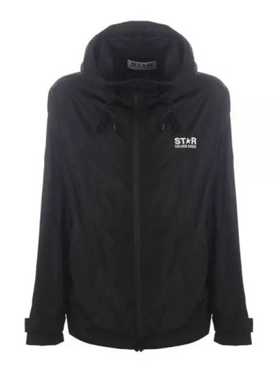 Daris Technical Hooded Jacket Black - GOLDEN GOOSE - BALAAN 2