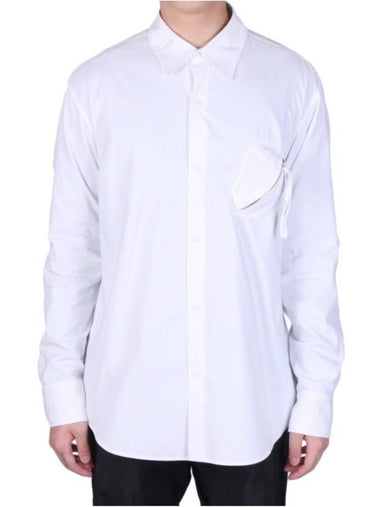 Kanghyuk Men's White Guard Pocket Shirt NYS03 - KANGHYUK - BALAAN 1