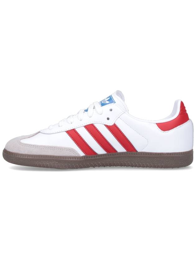 Samba OG Low Top Sneakers Red White - ADIDAS - BALAAN 4