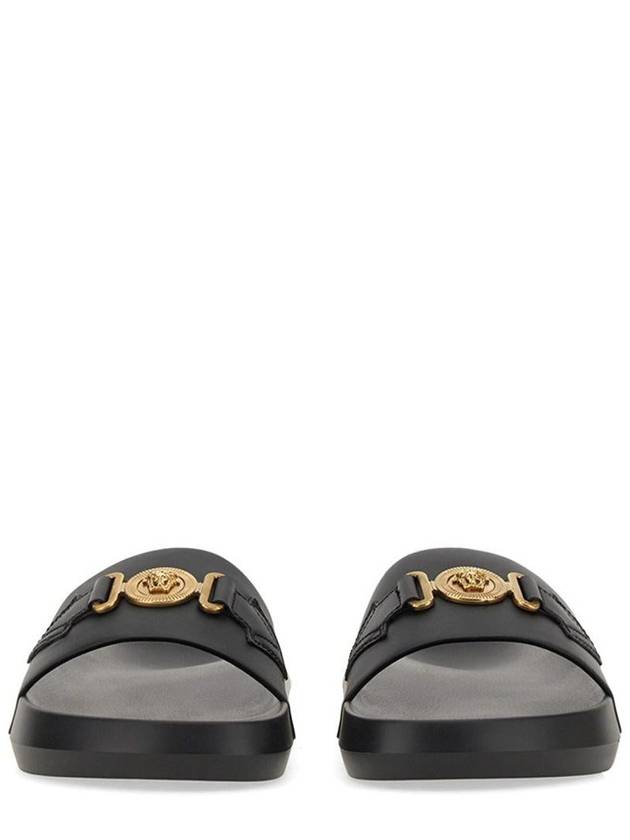 Sandals 1010628DV46G1B00V Black - VERSACE - BALAAN 4