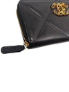 Women AP1063 19 Black Lambskin Zipper Long Wallet - CHANEL - BALAAN 5