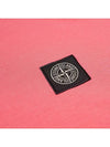 Kids Logo Patch T Shirt Pink 761620147 V0087 - STONE ISLAND - BALAAN 4