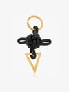 Triangle Nappa Key Holder Black - BOTTEGA VENETA - BALAAN 2