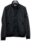 Kids Compass Badge Zip Up Jacket Black - STONE ISLAND - BALAAN 2