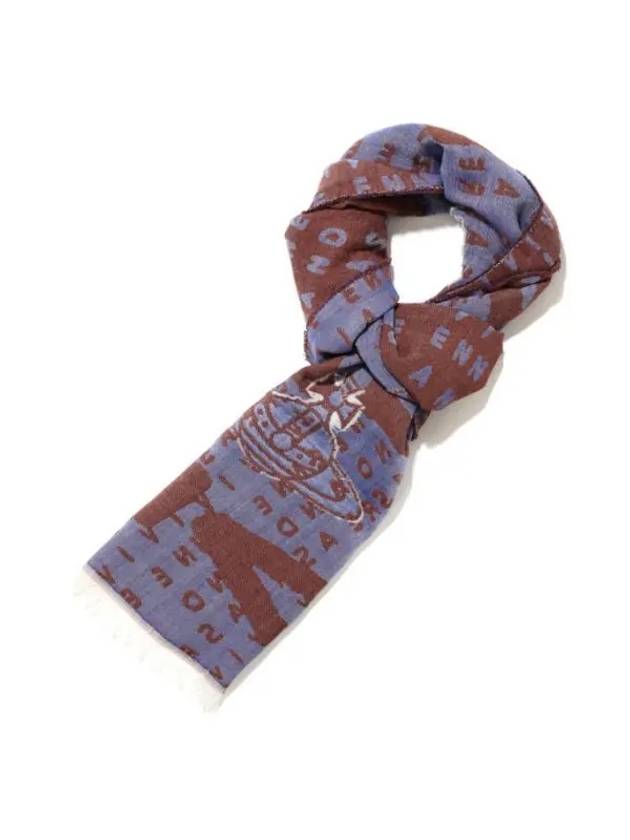 23 VIVI and AND SCARF 8103014B W00IB D401 VIVI Scarf - VIVIENNE WESTWOOD - BALAAN 1