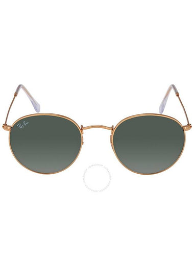 Ray Ban Round Metal Green Classic G-15 Unisex Sunglasses RB3447N 001 50 - RAY-BAN - BALAAN 1