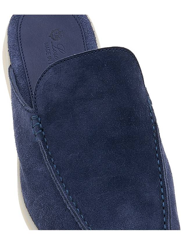 Babouche Walk Mules Blue - LORO PIANA - BALAAN 9