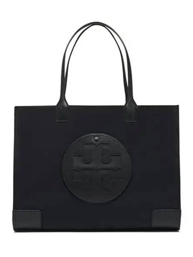 Ella Large Nylon Tote Bag Black - TORY BURCH - BALAAN 2