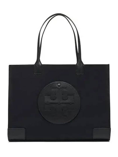 Ella Large Nylon Tote Bag Black - TORY BURCH - BALAAN 2