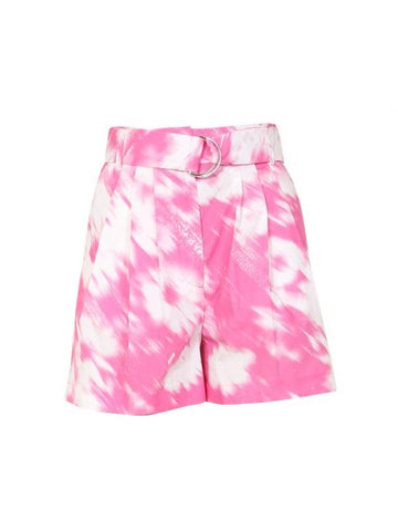 Tie Dye Shorts Pink - MSGM - BALAAN 1