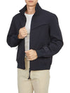 Metropolis Zip-Up Jacket Navy - CP COMPANY - BALAAN 7