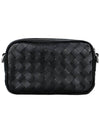 Intrecciato Camera Mini Cross Bag Black - BOTTEGA VENETA - BALAAN 6