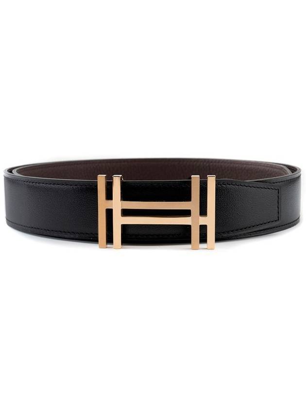 H au Carre reversible men s belt - HERMES - BALAAN 1