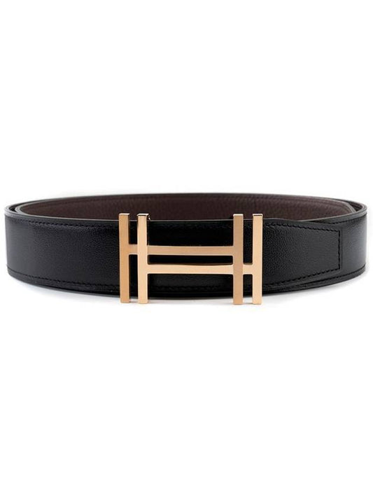 H au Carre reversible men s belt - HERMES - BALAAN 1