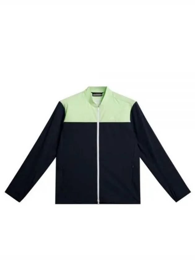 Jeff Hybrid Zip-Up Jacket Navy - J.LINDEBERG - BALAAN 2