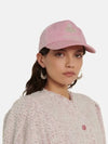 Tyrone Logo Wool Ball Cap Pink - ISABEL MARANT - BALAAN.