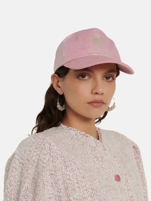 Tyron Logo Ball Cap Pink - ISABEL MARANT - BALAAN 10