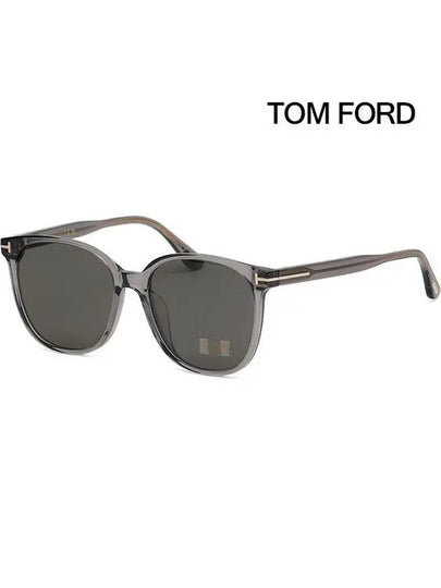 Eyewear Horn-Rim Acetate Sunglasses Grey - TOM FORD - BALAAN 2