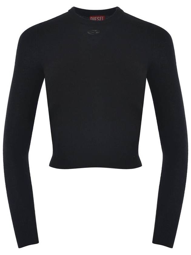 M-Areesax Knit Top Black - DIESEL - BALAAN 2