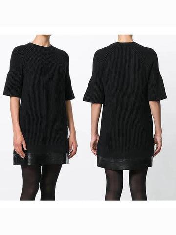 Women's knit dress 9557650 9487H 999 - MONCLER - BALAAN 1