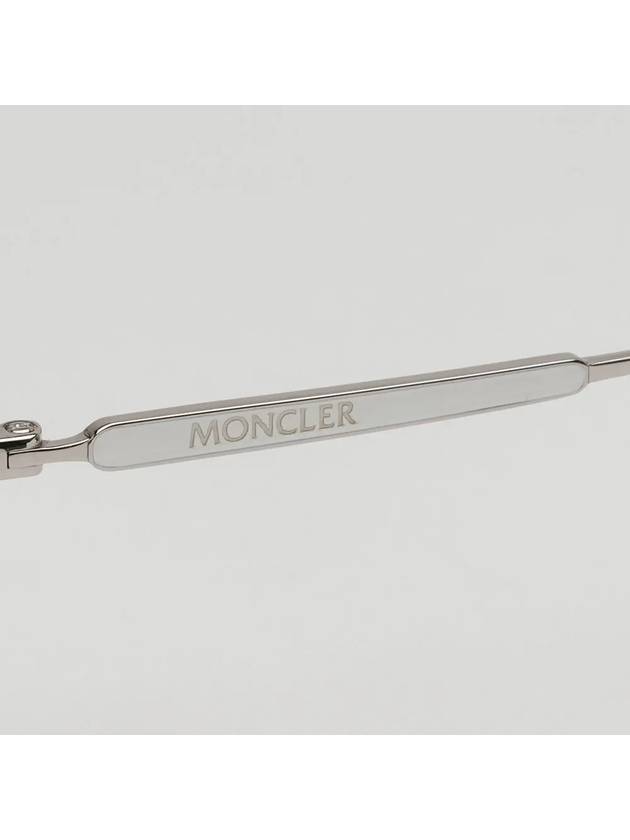 Eyewear Square Eyeglasses Silver - MONCLER - BALAAN 6