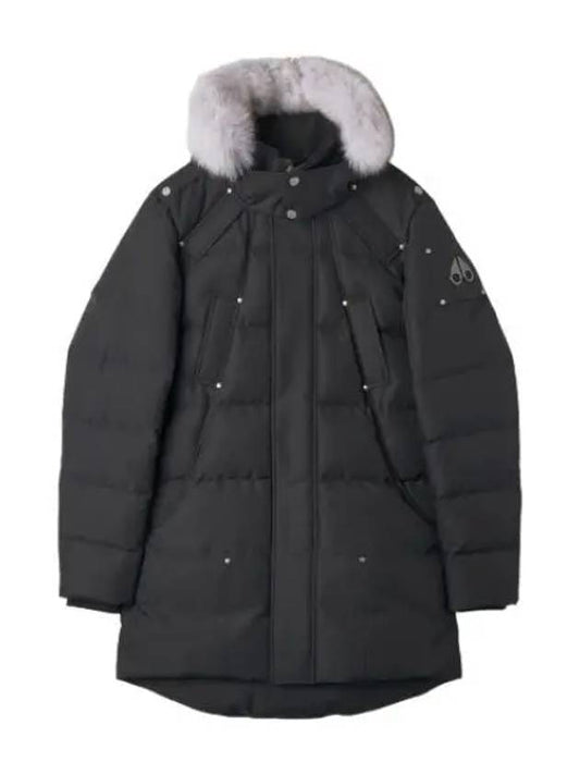 Cloud white fur padding black - MOOSE KNUCKLES - BALAAN 1